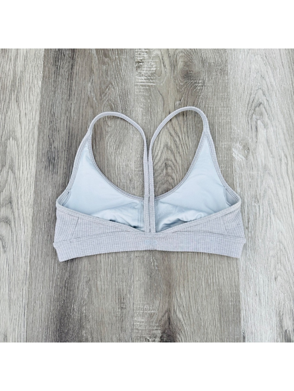 Alo Women’s gray sport bra size small
